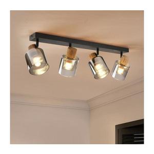 Brilagi - Bodové svietidlo HYGGE 4xE14/15W/230V čierna/dymová BRI441 vyobraziť