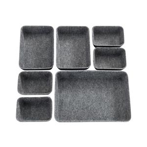 WENKO 64502100 - Organizér do zásuvky FELT 28, 5x20 cm sivý 64502100 vyobraziť