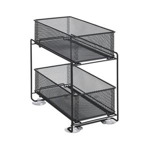 WENKO 69768800 - Držiak na zásuvku GIOMA 35x33, 5 cm čierny 69768800 vyobraziť