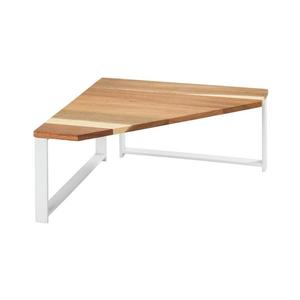 WENKO 53026100 - Polica LOUISA 30 × 30 cm biela/hnedá 53026100 vyobraziť