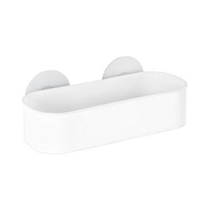 WENKO 21824100-Polica OSIMO z plastu 27x12 cm biela/priehľadná 21824100 vyobraziť