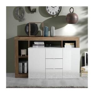 MC Akcent Komoda LENOR biela/dub 209030-07MR vyobraziť