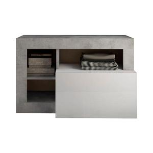 MC Akcent Lavica LENOR biela/šedá betón 409030-41CE vyobraziť