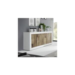 MC Akcent Komoda NERILA biela/hnedá 209015-08P vyobraziť