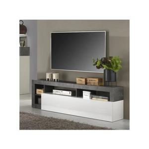 MC Akcent Televízny stolík LENOR biely/antracit 209030-01OX vyobraziť