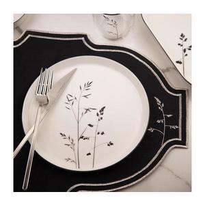 27-dielna jedálenská súprava, biela/čierna, porcelán 710KTP9745 vyobraziť