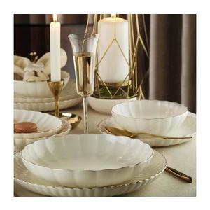 24-dielna jedálenská súprava biela/zlatá/porcelán 719KTP9775 vyobraziť