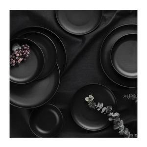 24-dielna jedálenská súprava, čierna, porcelán 710KTP3369 vyobraziť