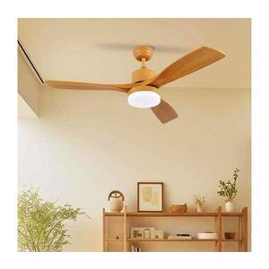 ZE - LED stropný látor MARE LED/24W/230V Wi-Fi Tuya dub + diaľkový ovládač ZEV013 vyobraziť