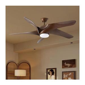 ZE - LED stropný látor LUCCA LED/18W/230V Wi-Fi Tuya hnedý + diaľkové ovládanie ZEV005 vyobraziť