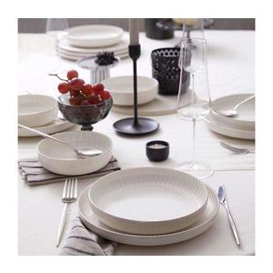 18-dielna jedálenská súprava biela/strieborná/porcelán 710KTP4533 vyobraziť