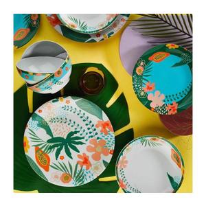 Jedálenská súprava 24 ks, pestrofarebná/porcelán 710KTP3507 vyobraziť