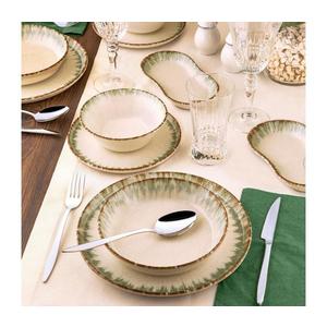 27-dielna jedálenská súprava, béžovo-hnedá, porcelán 721NBL3155 vyobraziť