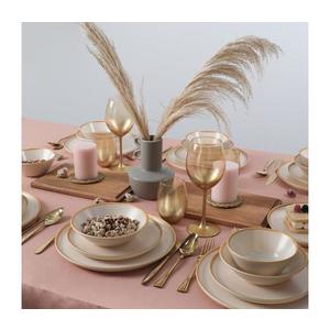 Jedálenská súprava 24 ks béžová/keramika 275KRM1932 vyobraziť