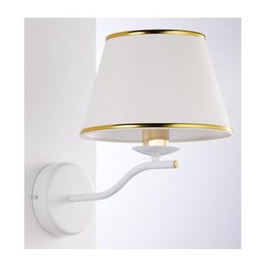 Jupiter 2086 - Nástenné svietidlo SAMBA 1xE27/15W/230V biela/zlatá 2086 vyobraziť