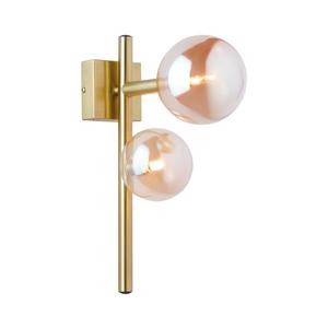 Jupiter 1900 - Nástenné svietidlo NEPTUN 2xG9/14W/230V zlatá/dymová béžová 1900 vyobraziť