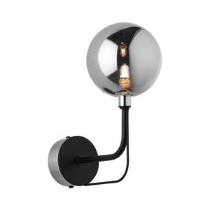 Jupiter 1889 - Nástenné svietidlo ERIS 1xG9/14W/230V matný chróm/čierna/dymová sivá 1889 vyobraziť