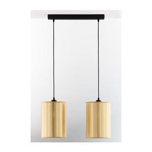 Jupiter 2091 - Luster na lanku CORTINA 2xE27/15W/230V zlatá/čierna 2091 vyobraziť