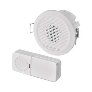 Bezdrôtový vstavaný zvonček 230V + 1xCR2032 biely P57103 vyobraziť
