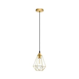 Eglo 79259 - Závesné svietidlo na lankách BYRON 1xE27/60W/230V mosadz 79259 vyobraziť