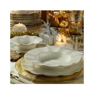 24-dielna jedálenská súprava biela/zlatá/porcelán 710KTP2482 vyobraziť