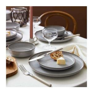 Jedálenská súprava 24 ks sivá/porcelán 710KTP4514 vyobraziť