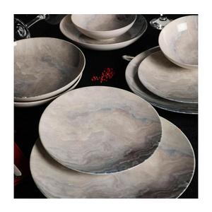 Jedálna súprava 24 ks hnedá/porcelán 387GRP1104 vyobraziť