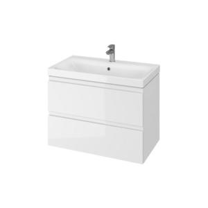 Cersanit S801-221-DSM - Závesná kúpeľňová skrinka s umývadlom MODUO 80 cm biela S801-221-DSM vyobraziť