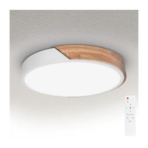 Brilagi - LED stmievateľné svietidlo PILANA LED/48W/230V dub/biela pr. 40 cm + DO WO800-OEM25 vyobraziť