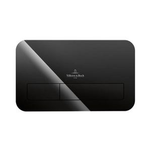 Villeroy & Boch 922400RB - Splachovacie tlačidlo VICONNECT, lesklá čierna 922400RB vyobraziť