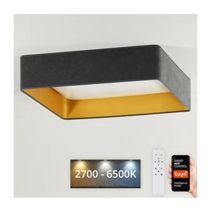 Brilagi-LED Stmievateľné svietidlo VELVET SQUARE LED/36W/230V Wi-Fi Tuya+DO šedá vyobraziť