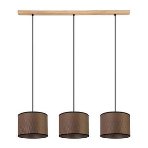 1037400811551 - Závesný luster BENITA 3xE27/40W/230V, povrch dub 1037400811551 vyobraziť