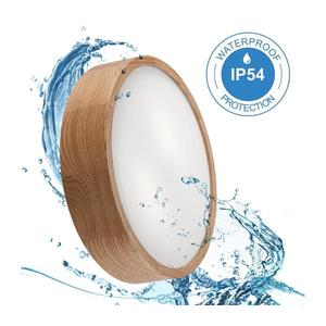 Kúpeľňové stropné svietidlo OAK 3xE27/15W/230V dub pr. 37 cm IP54 LD-PD-6.20 Oak IP54 vyobraziť