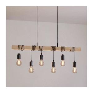 Eglo 43513 - Závesný luster na lanku TOWNSHEND 6xE27/60W/230V 43513 vyobraziť