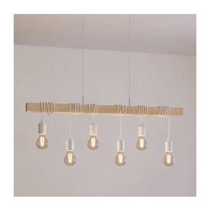 Eglo 43705 - Závesný luster TOWNSHEND na lanku 6xE27/60W/230V 43705 vyobraziť