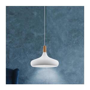 Eglo 901179 - Závesný luster SABINAR na lanku 1xE27/40W/230V priemer 40 cm biela- 901179 vyobraziť