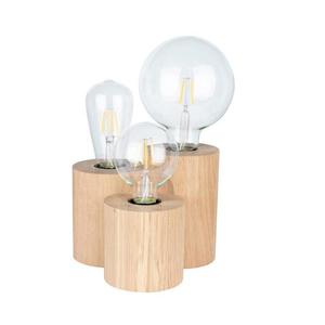 2266374 - Stolová lampa VINCENT 3xE27/15W/230V dub 2266374 vyobraziť