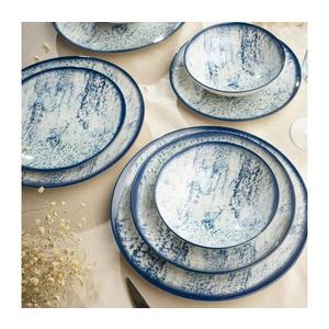 Jedálenská súprava 24 ks modrá/porcelán 387GRP1358 vyobraziť