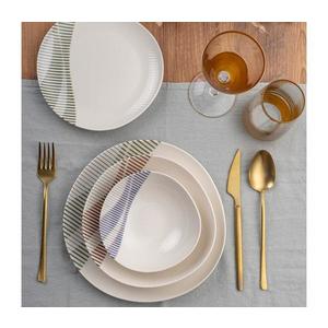 24-dielna jedálenská súprava, pestrofarebná, porcelán 387GRP1370 vyobraziť