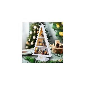 1V283 - LED vianočná dekorácia 13×LED/2×AA drevený stromček 1V283 vyobraziť