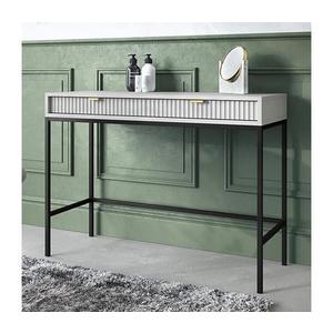 MIRJAN 24 Konzolový stolík NOVA 77x104 cm šedá/čierna vyobraziť