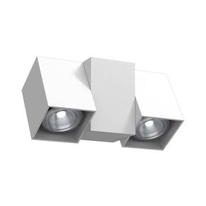 - Brosline 2295 - Nástenné bodové svietidlo CUBE 2xGU10/10W/230V biela 2295 vyobraziť