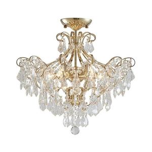 LUXERA - Krištáľový prisadený luster GRANADA 6xE14/40W/230V vyobraziť