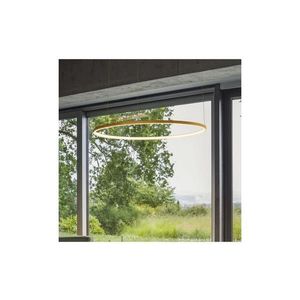 Ideal Lux - LED luster na lanku ORACLE SLIM LED/29W/230V 4000K priemer 50 cm zlatý 372488 vyobraziť