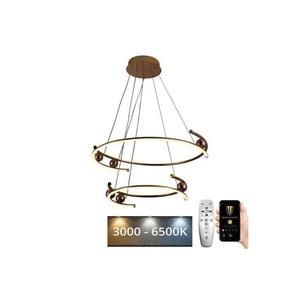 LED Stmievateľný luster na lanku LED/80W/230V 3000-6500K + diaľkové ovládanie J4346/GCH vyobraziť