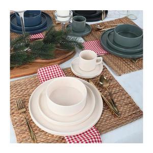 Jedálna súprava 20 ks pestrofarebná/kamenina 275KRM1617 vyobraziť