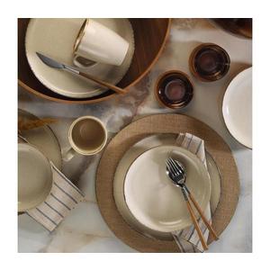 Jedálenská súprava 16 ks béžová/porcelán 710KTP3408 vyobraziť