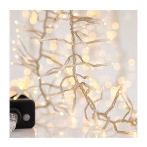 Eurolamp LED vonkajší vianočný reťaz CLUSTER 768xLED/8 funkcií 10 m IP44 teplá biela 600-18421 vyobraziť