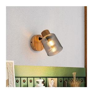 Brilagi - Nástenné bodové svietidlo HYGGE 1xE14/15W/230V kaučukovník/dymové BRI398 vyobraziť