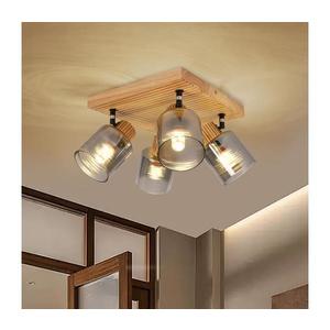 Brilagi - Bodové svietidlo HYGGE 4xE14/15W/230V kaučukovník/dymová BRI407 vyobraziť